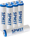 SPMST Rechargeable AAA Lithium Batteries 8 Pack,1200mWh 1.5V Tripe a Batteries Lithium, 1600