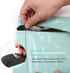 Women Sanitary Disposal Bags, 100 Pcs Self-Sealing Feminine Hygiene Bags for Sanitary Napkins, Tampons, Incontinence