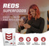 MTN OPS Super Reds Daily Health Drink Powder, Antioxidant Blend with Phyto-Nutrients, 30 On-The-Go Packs