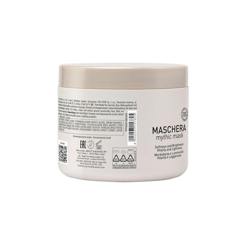 Il Salone Milano Professional Mythic Mask - 500 ml Moisturizing Hair Mask with Olive Oil and Orange Extract