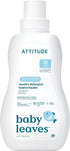 ATTITUDE Baby Laundry Detergent, EWG Verified, 35 Loads, 35.5 Fl Oz, Plant and Mineral-Based, Soothing Chamomile