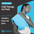 ICEWRAPS 12"x21" Extra Large Ice Pack with Soft Fabric Cover - Reusable Clay Ice Pack for Physical Therapy