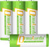 14430 Lifepo4 Solar Battery, 3.2V Rechargeable Batteries for Solar Lights, 4 Pack
