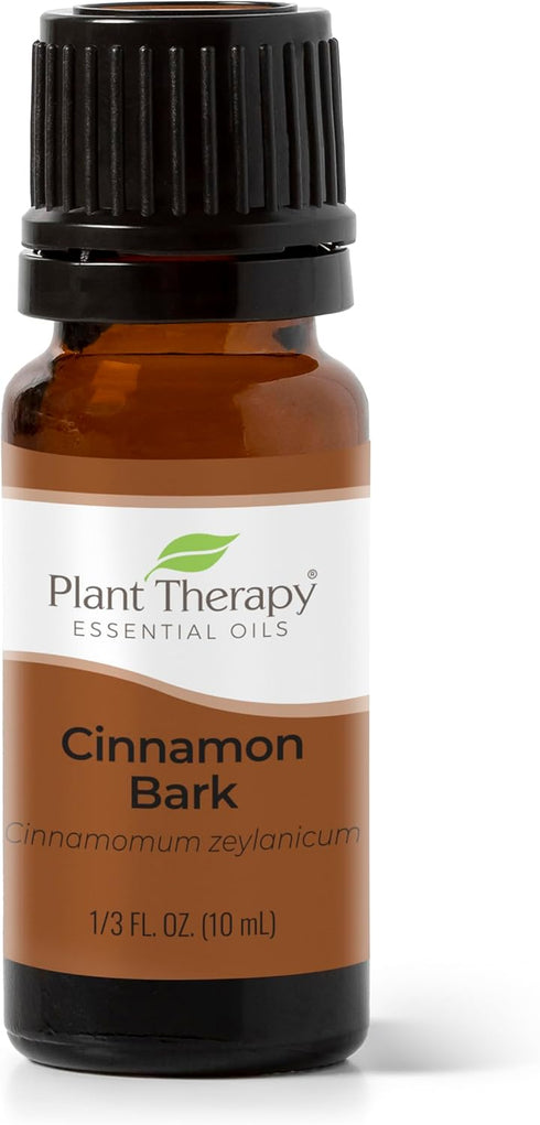 Plant Therapy Cinnamon Bark Essential Oil 10 mL (1/3 oz) 100% Pure, Therapeutic Grade