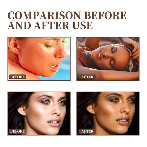 Fake Tan Peptide Serums - Bronzing Drops for Skin Care, Anti-Pollution Sunshine Drops, Self Tanner Drops (1pc)