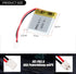 3.7V 310mAh 372727 Lipo Battery Pack, Rechargeable Lithium Polymer with PH2.0mm JST Connector