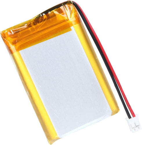 103449 3.7V Lipo Battery 1800mAh 103449 Rechargeable Lithium Polymer Battery Pack with JST PH2.0mm Connector for Electronic Device