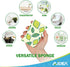 AIDEA 24 Count Non-Scratch Scrub Sponges for Kitchen, Cellulose Sponges for Dishes, Cleans Fast Without Scratching