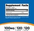 Nutricost Hyaluronic Acid Capsules 100mg,120 Vegetarian Capsules - Gluten Free, Non-GMO