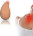 Mango-Shaped Relaxation Muscles Massage Tool for Shoulder, Neck and Back, Soft Rechargeable