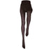 NuVein Compression Pantyhose, Women's Sheer Nylon Tights - 15-20 mmHg Support, Closed Toe, Black, Extra Tall