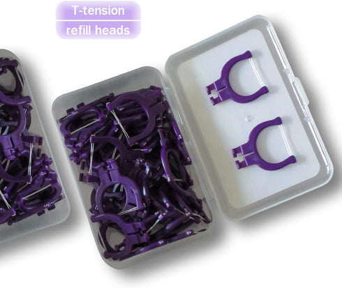 Evolutionary Clean Dental Flossers, Kit of Refills Plus Long Handle, 200 T-Tension Refills