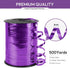 Purple Curling Ribbon, 1/5" Wide x 500 Yards Christmas Curling Ribbons for Gift Wrapping, Party Decoration, Balloon String, Hair, Ribbons for Florist Flower (1 Roll) by KMER LIFE