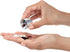 Portable Keychain Pill Holder Case for Round Glucose Tablets, Waterproof Key Chain Pill Container, 2 Pack