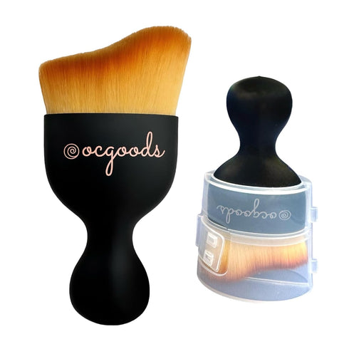 Skincare Angled Makeup Brush Applicator for Liquid Foundation, Sunscreen, BB Cream, Bronzer