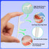 Travel Floss with Portable Dispenser, 8 Packs Floss Pick Holder for Family Travel, Dental Floss Mini Essentials (A-8