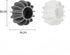 Reusable Laundry Balls Tangle Free for Washing Machines, Silicone Steamer Dryer Balls (8pcs: 4 White + 4 Gray)