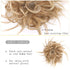 HMD Tousled Updo Messy Bun Hair Piece Hair Extension with Elastic Rubber Band, Synthetic Hair Extensions for Women