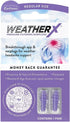 WeatherX Headache Prevention Earplug for Barometric Pressure Shifts, Regular 1 PK, Free Alert App Download