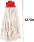 TSY TOOL 8 Pcs of Mop Head Replacement Cotton Mop Heads Refill (Screw On) Absorbent Microfiber, String Mop, Mop Refill