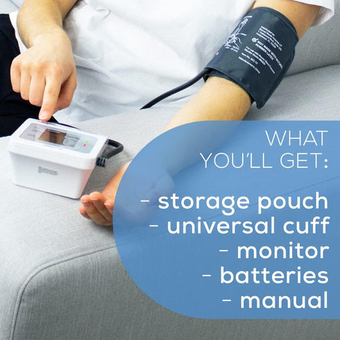 Beurer BM26 Upper Arm Blood Pressure Monitor - Large Cuff, Automatic & Digital, Home Use BP Machine