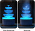 Pssopp Night Light Diffuser, Prevent Dry Burning White Noise Air Humidifiers with Colors Lamp for Bedroom Living Room