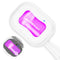 MONESAO Toothbrush Sanitizer Case, Portable Mini Toothbrush Covers with Holder, Rechargeable Travel Home