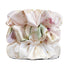 Suncdelv 100% Silk Scrunchies for Hair 22 Momme Hair Ties Anti-Crease & Breakage 3PCS (Flower)
