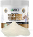 AKI Plant-Based Prebiotic Blend - 6 oz / 170 g, Ideal Source of FOS & Inulin for Intestinal Flora & Immunity, Vegan