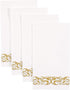 Vplus 400 Pack Paper Napkins, Guest Towels Disposable, Premium Quality 3-ply Dinner Napkins for Events (Gold)