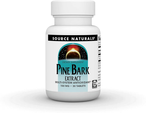 Source Naturals Pine Bark Extract, 150mg, 30 Tablets
