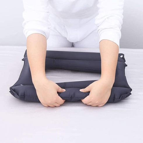 CEVIZ Inflatable Seat Cushion, Medical Pillow Orthopedic Ring Cushion with Pump, Breathable Nursing Bed Sore Pad