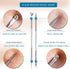 6PCS Dual Heads Blackhead Remover Kit, Pimple Comedone Extractor, Acne Blemish Removal, Premium Stainless Steel,