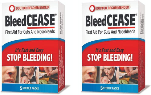 STERILE Stop Bleeding 5 Count 2 Pack