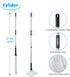 Eyliden Mop with 57.5 inch Long Handle - 2 Reusable Heads, Easy Wringing Twist Mop for Floor Cleaning, Commercial