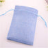 Tvoip 30Pack Burlap Bags with Drawstring, Gift Bags for Wedding Party and DIY Craft (Light Blue)