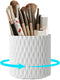 Makeup Brush Holder Organizer, 360° Rotating 5 Slot Cup for Cosmetics, Bathroom Vanity Storage