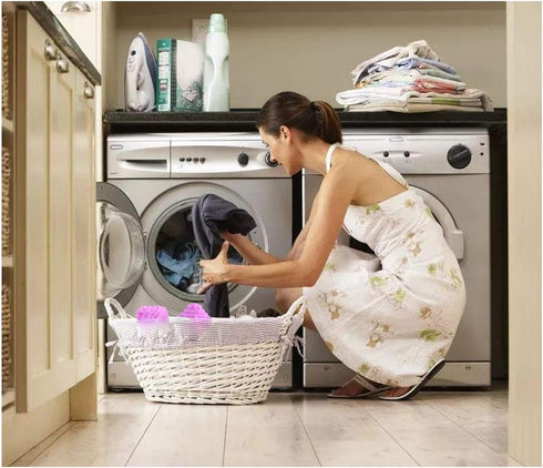 Eco-Friendly Laundry Balls, Premium Washing Ball, Large Pink, 2000 Times Super Laundry Balls, No-Chemical