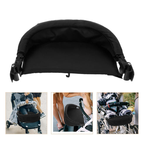 Hemoton Baby Stroller Footrest Extension Adjustable Universal Stroller Leg Rest Removable Foot Support with Safety