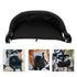 Hemoton Baby Stroller Footrest Extension Adjustable Universal Stroller Leg Rest Removable Foot Support with Safety