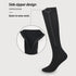Mawjom Zipper Compression Socks Closed Toe Compression Stockings for Women Men