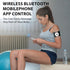 Wireless TENS & EMS Unit Back Pain Relief Massager - APP Controlled Bluetooth Muscle Stimulator for Back, Shoulder,