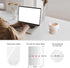 Teivio 1 Gallon 100 Counts Mini Strong Trash Bags - Small Waste Basket Liners for Home Office Kitchen, Clear
