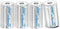 CR123A Battery CR17345 3V Lithium Battery 1500mAh - Photo Lithium Battery for Alarm Systems (4 Count)