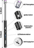 VEHHE Candle Lighter, Electric Rechargeable Arc Lighter with LED Battery Display, Long Flexible Neck USB Lighter for