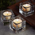 Set 36-4 DEYBBY Natural Scented Soy Wax Tealight Candles Bulk, Jasmine Aromatherapy Luxury Tea Candle of Hour Burning