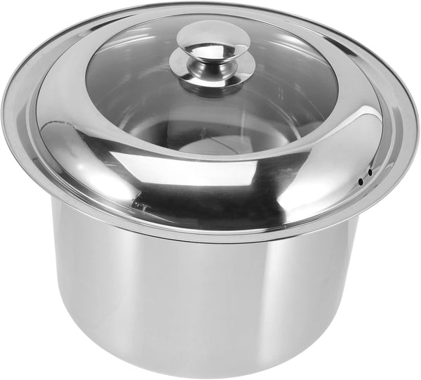 Stainless Steel Spittoon with Cover Durable Elderly Potty Urinal for Boy Girl