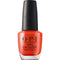 OPI Nail Lacquer Nail Polish, Opaque Bright Orange Crème, Vegan, Fast Drying