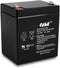 Casil Genuine CA1250 12V 5Ah Home Alarm Battery with F1 Terminals