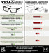 voltX 'VISION' Safety Readers, Full Lens Magnified Reading Glasses (+2.0 Dioptre, Clear lens) ANSI Z87.1+ & CE EN166F
